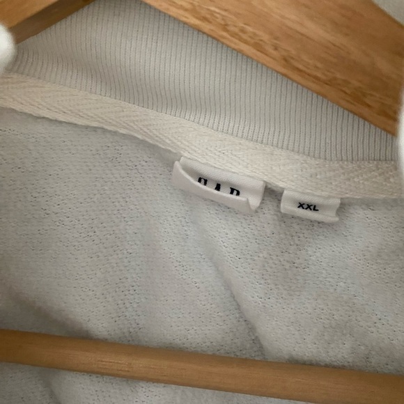 Gap Half-Zip Mockneck Sweatshirt Size XXL - Picture 4 of 6